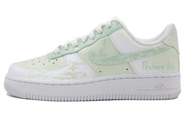 Nike: Зелёные кроссовки  Air Force 1