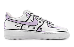 Nike: Белые кроссовки  Air Force 1