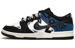 Nike: Чёрные кроссовки  Dunk