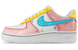 Nike: Розовые кроссовки  Air Force 1