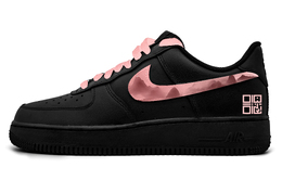 Nike: Розовые кроссовки  Air Force 1