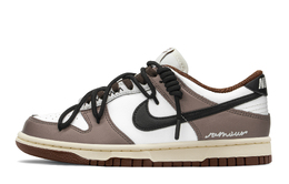 Nike: Коричневые кроссовки  Dunk