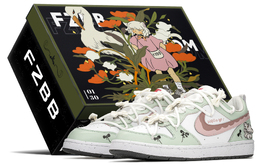 Nike: Зелёные кроссовки  Court