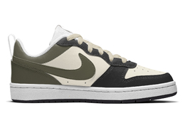 Nike: Зелёные кроссовки  Court