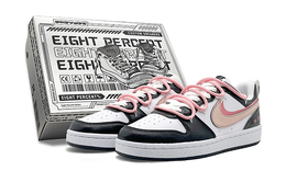 Nike: Чёрные кроссовки  Court