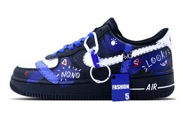 Nike: Голубые кроссовки  Air Force 1