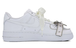 Nike: Белые кроссовки  Air Force 1