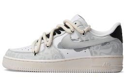 Nike: Серые кроссовки  Air Force 1