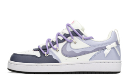 Nike: Фиолетовые кроссовки  Court