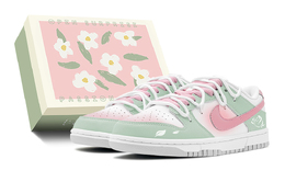 Nike: Розовые кроссовки  Dunk