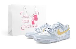 Nike: Белые кроссовки  Dunk