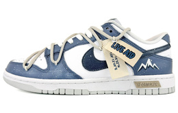 Nike: Голубые кроссовки  Dunk