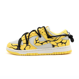 Nike: Чёрные кроссовки  Dunk