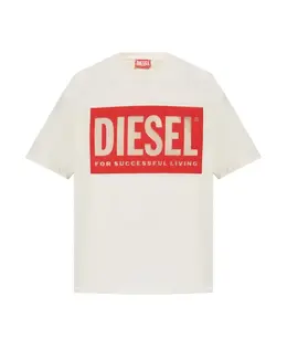 Diesel: Белая футболка 