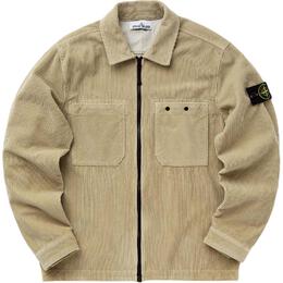 Stone Island: Бежевая куртка 