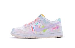 Nike: Розовые кроссовки  Dunk