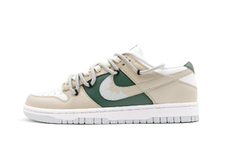 Nike: Серые кроссовки  Dunk