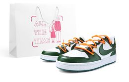 Nike: Белые кроссовки  Dunk