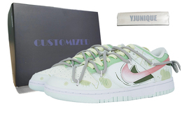 Nike: Жёлтые кроссовки  Dunk
