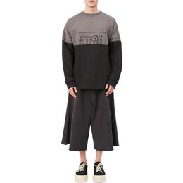 MM6 Maison Margiela: Чёрная толстовка 