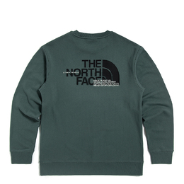 The North Face: Зелёная толстовка 