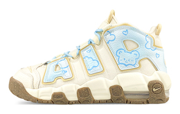 Nike: Бежевые кроссовки  Air More Uptempo