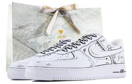 Nike: Белые кроссовки  Air Force 1