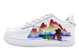 Nike: Белые кроссовки  Air Force 1