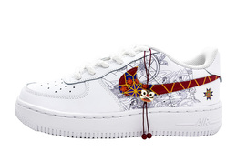 Nike: Белые кроссовки  Air Force 1