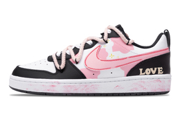 Nike: Чёрные кроссовки  Court