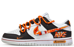 Nike: Чёрные кроссовки  Dunk