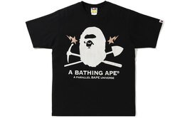 A BATHING APE: Чёрная футболка 