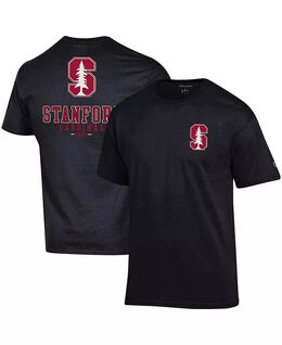 Champion: Чёрная футболка  Stanford