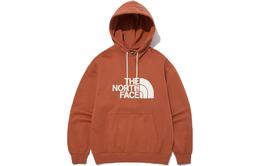 The North Face: Оранжевая толстовка 