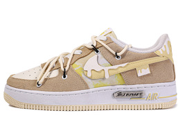 Nike: Кроссовки  Air Force 1 цвета хаки