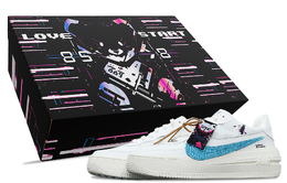 Nike: Белые кроссовки  Air Force 1