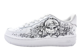 Nike: Белые кроссовки  Air Force 1