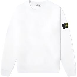 Stone Island: Белая толстовка 