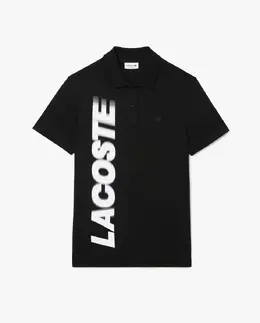 Lacoste: Чёрная рубашка 