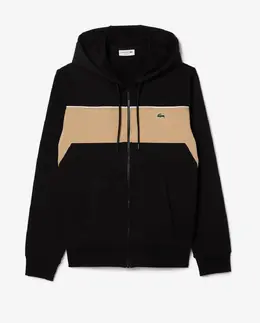 Lacoste: Чёрная толстовка 