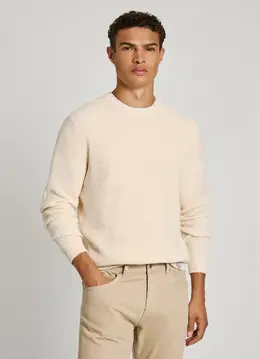 Pepe Jeans: Белый свитер 