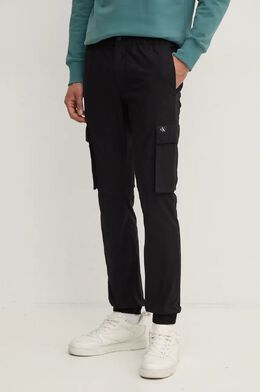 Calvin Klein Jeans: Чёрные брюки 