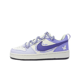 Nike: Фиолетовые кроссовки  Court