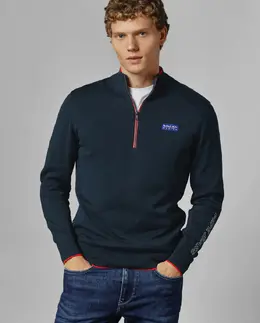 Pepe Jeans: Свитер с воротником 