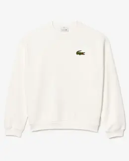 Lacoste: Белая толстовка 