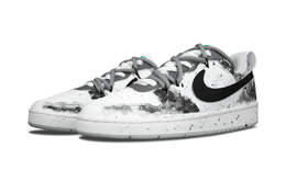Nike: Чёрные кроссовки  Court