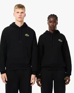 Lacoste: Чёрная толстовка 