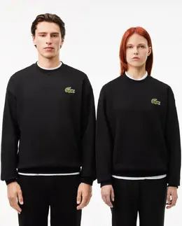 Lacoste: Чёрная толстовка 