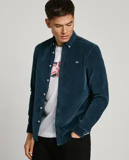 Pepe Jeans: Однотонная рубашка 