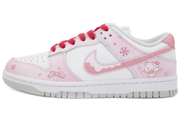 Nike: Розовые кроссовки  Dunk